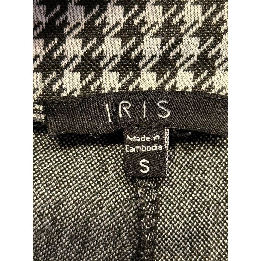 Iris Women's Pull-On Houndstooth Pattern Knit Sko… - image 5